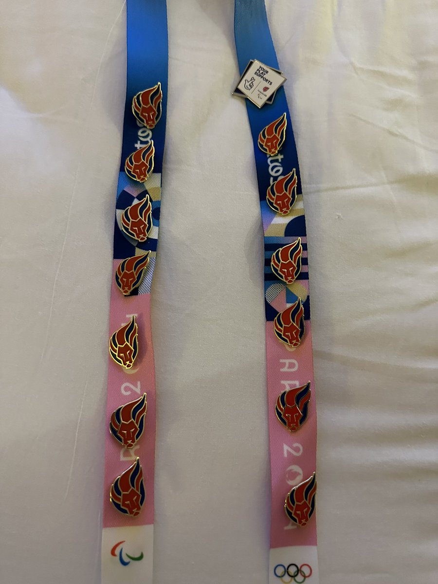 The hunt for <a href="/Paralympics/">Paralympic Games</a> badges have begun! If anyone that is competing at <a href="/Paris2024/">Paris 2024</a> wants a <a href="/ParalympicsGB/">ParalympicsGB</a> pin let me know and I’d be happy to swap!
.
#paralympics #PARIS2024