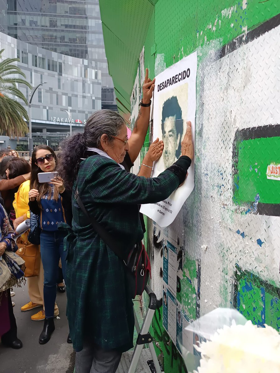 Glorieta de las y los Desaparecidos tweet media