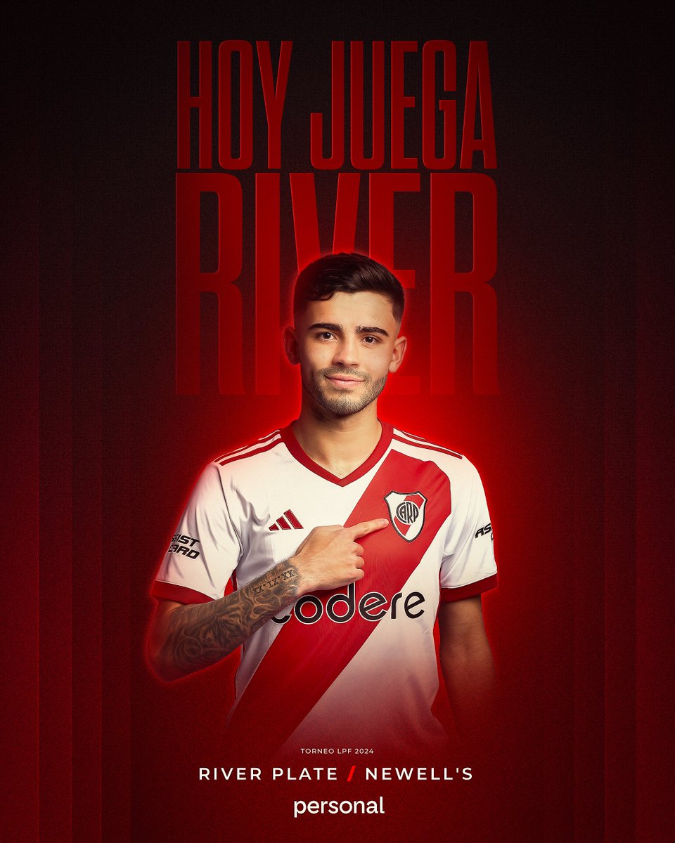 RiverPlate's tweet photo. ¡HOY JUEGA RIVER! ⚪🔴⚪ https://t.co/Jtm95QakL3