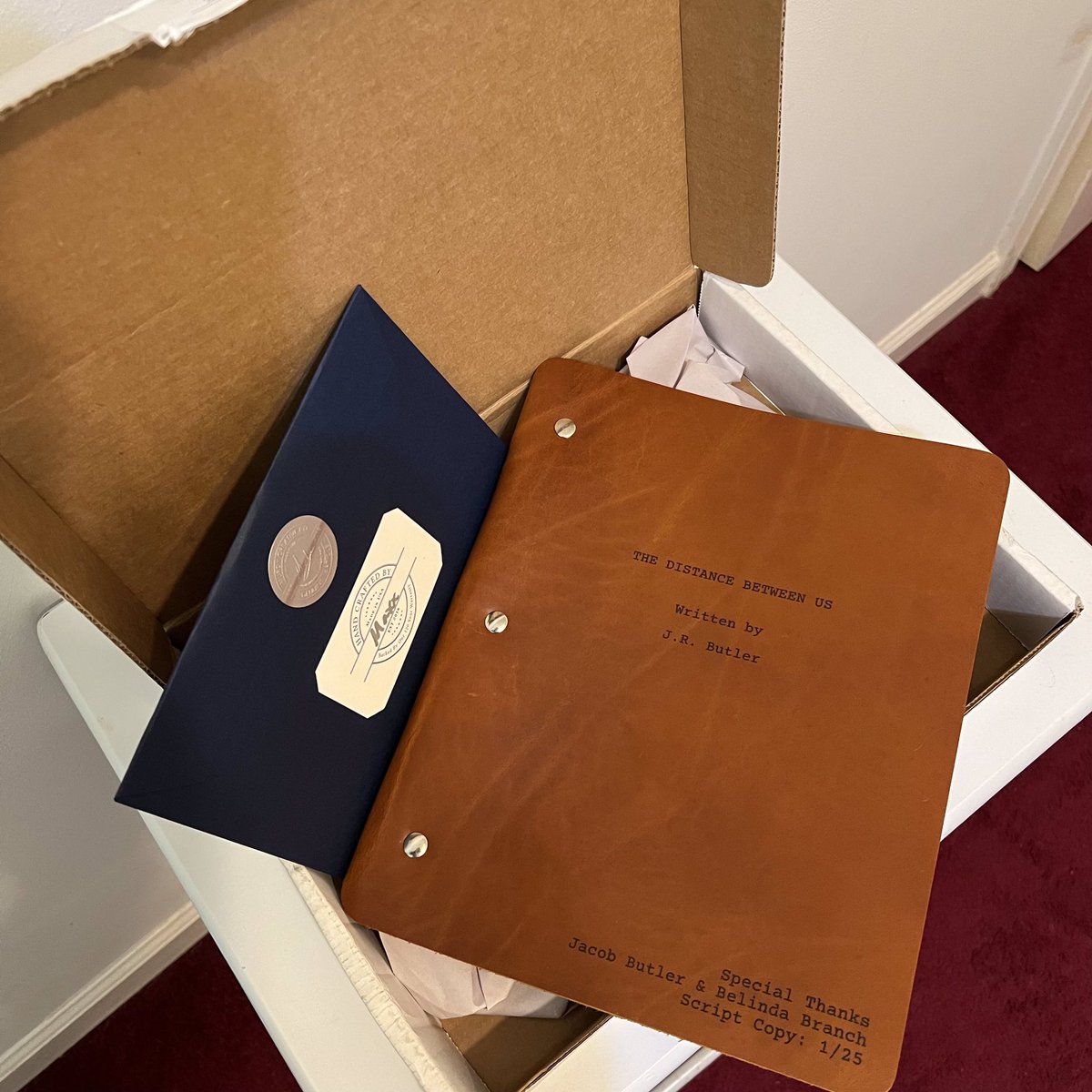 iamjroc1's tweet image. My first feature film script @TDBUMovie is finally locked and ready for production! #thedistancebetweenus #screenwriter #filmmaker #comingsoon