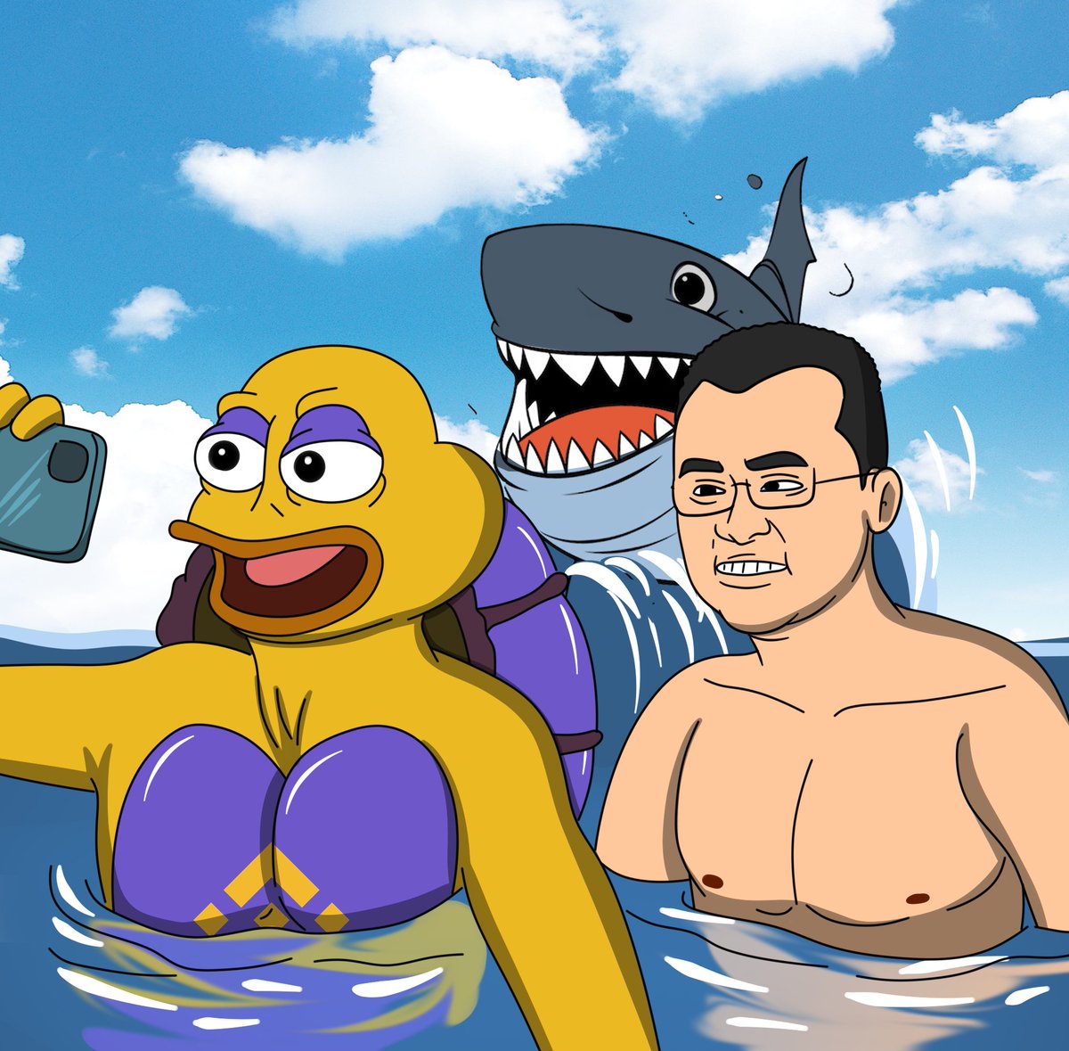 Setsuko_Yoko's tweet image. Then he's never seen $Bob on @BNBCHAIN 😹🫵