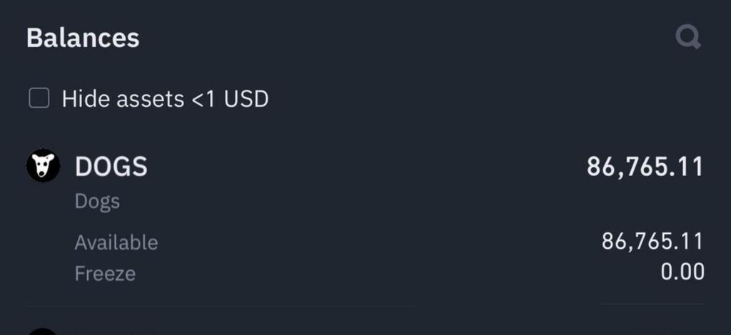 OfficialLeeDave's tweet photo. Binance has started dropping $DOGS https://t.co/9OBDLHY0bQ