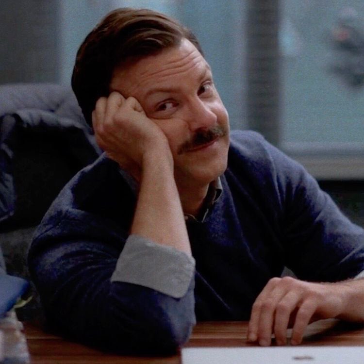 lassoleil's tweet image. me finally                               “ted lasso
healing from                           season 4”
losing ted lasso