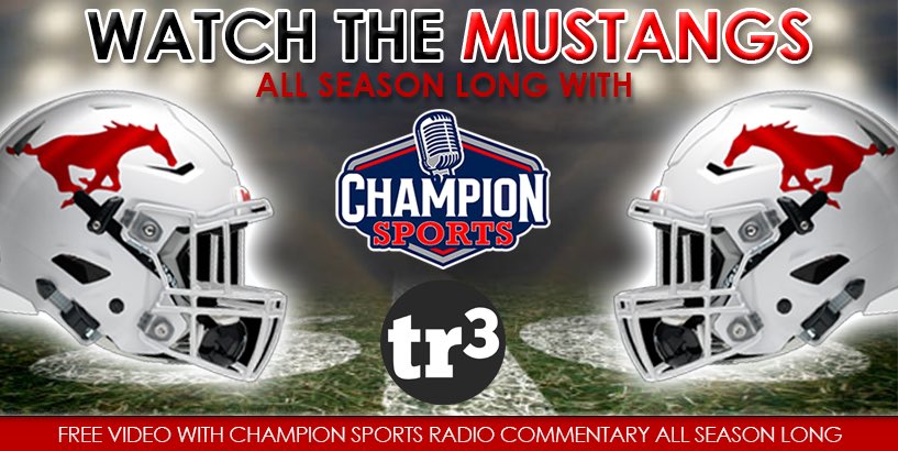 ChampionSports's tweet image. Hey @GHSMustangsFB fans!

We’re back again for the 2024 season and delighted to again be working with the talented production team at @tr3dio to bring you exciting Mustangs football action every week!

Join @DBUSID and @brendantime for the season opener Thursday night!
