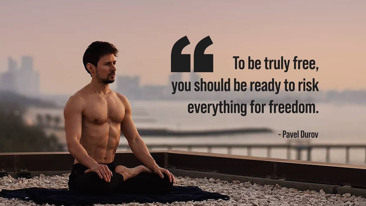 BREAKING: Pavel Durov, the man behind Telegram, has been arrested by the French "Secret Service" for refusing to censor his platform at their request. 

French authorities are accusing him of "colluding with Russia" (despite being exiled on bad terms with the Kremlin, for the