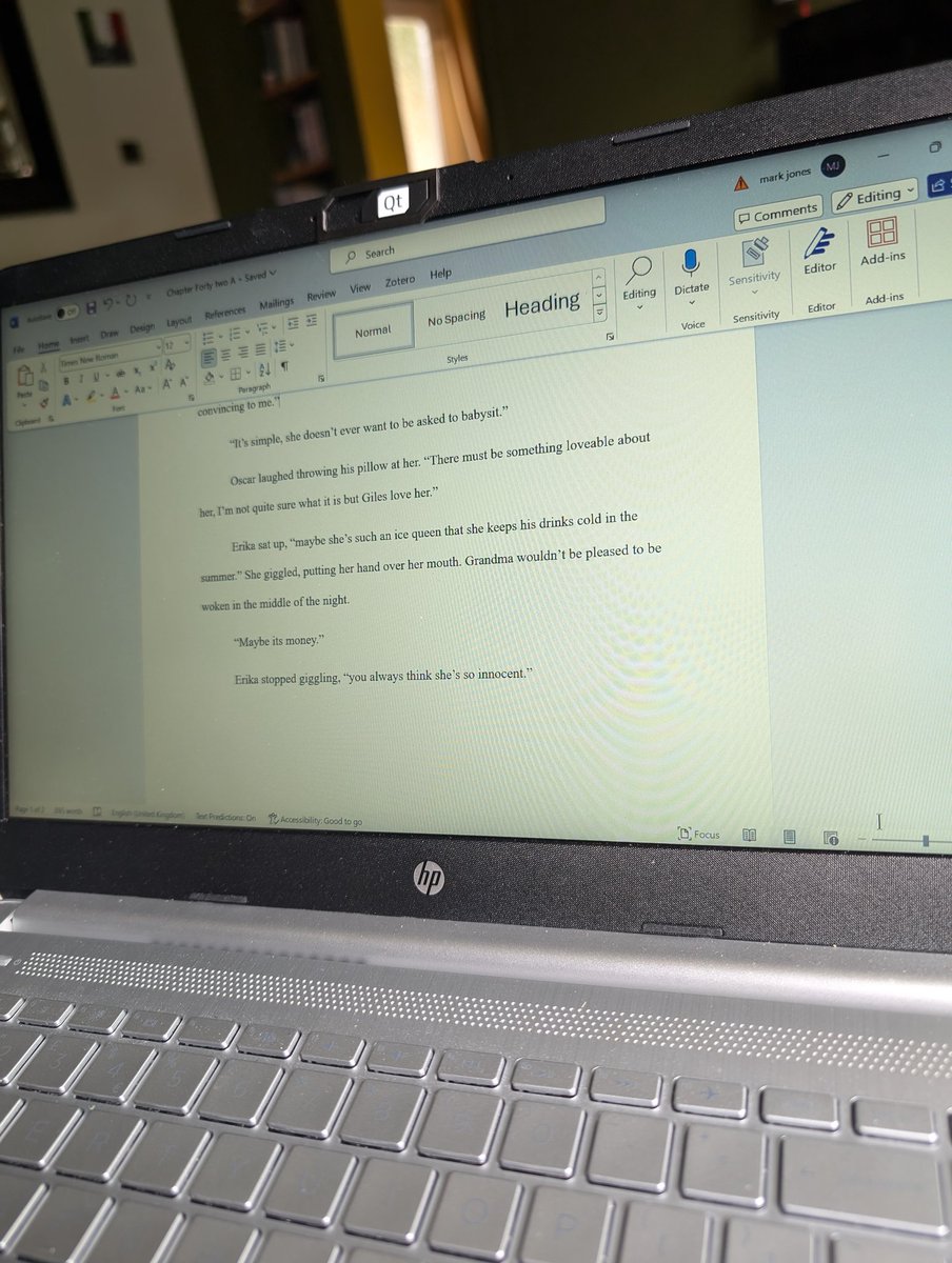 I'm so close to typing THE END 🤯
#Writer #WritingCommunity #writerslife #childrensmysterywriter
#myfirstbook