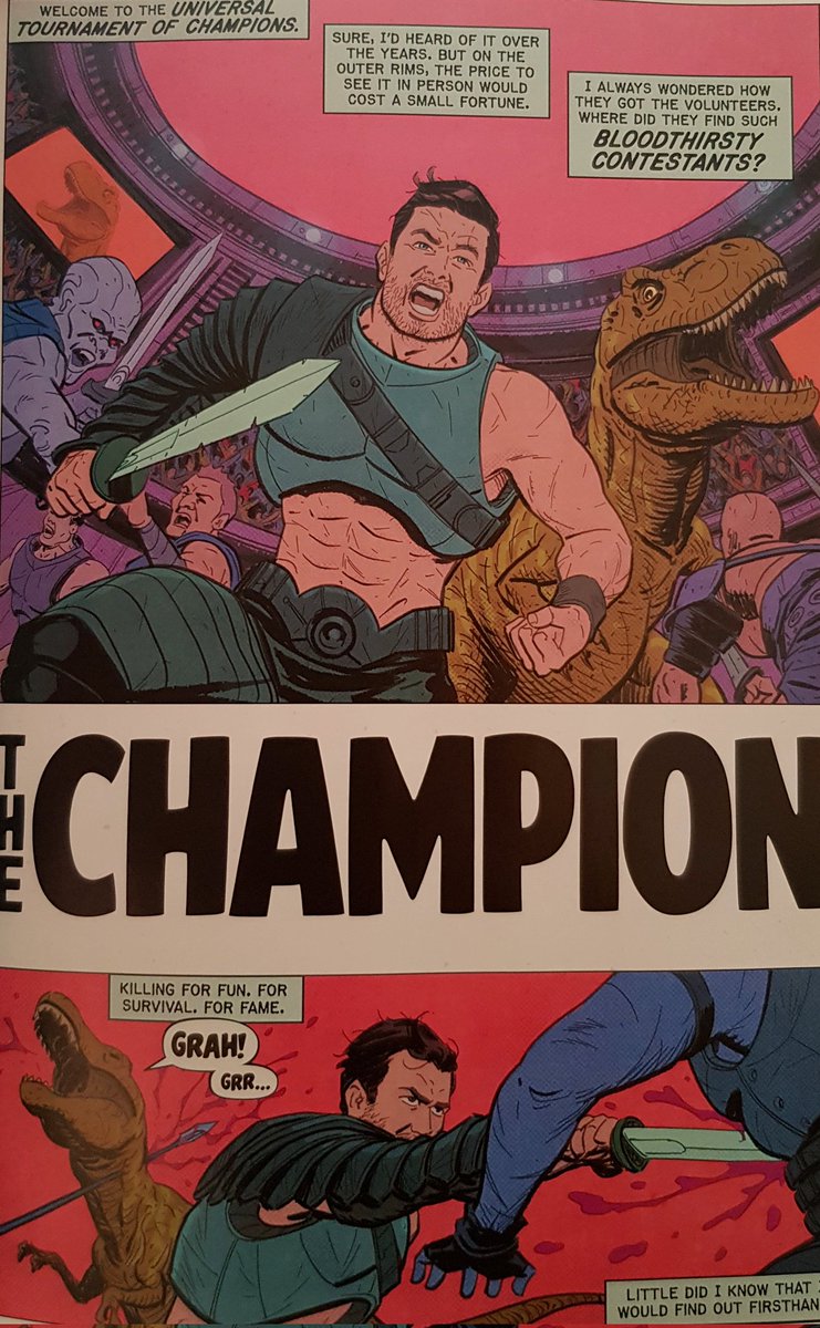 .<a href="/mattkindt/">Matt Kindt</a> <a href="/graphicteller/">Kano!</a> <a href="/OniPress/">Oni Press</a> "The Champion" is the best story included in Cruel Universe #1.