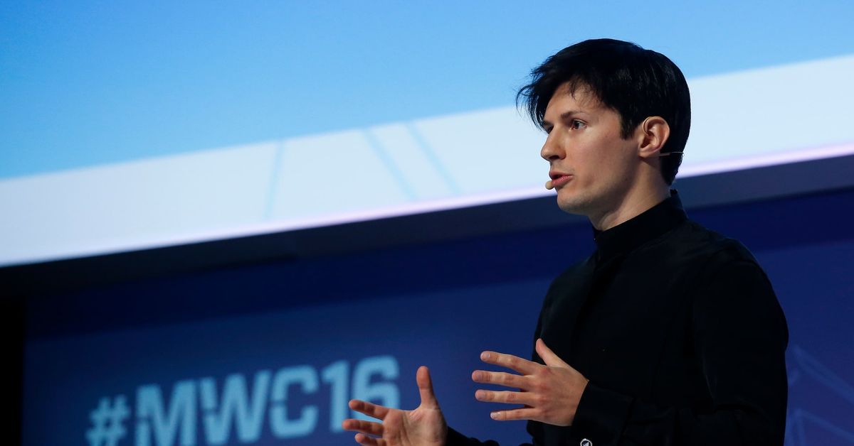 Reuters's tweet image. Telegram messaging app CEO Pavel Durov arrested in France, TF1 TV says reut.rs/3MlINyG
