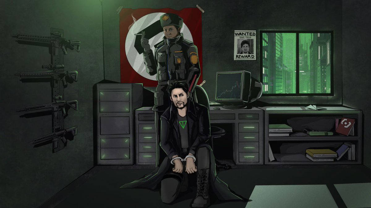 NeonTonMatrix's tweet image. #FreeDurov