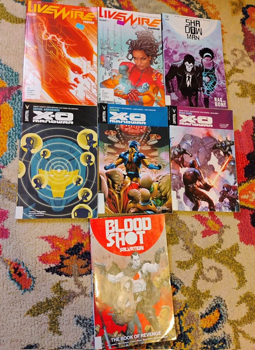 CBTransformed's tweet image. Looks like @Anchorpete29 is prepping for @ValiantComics Resurgence