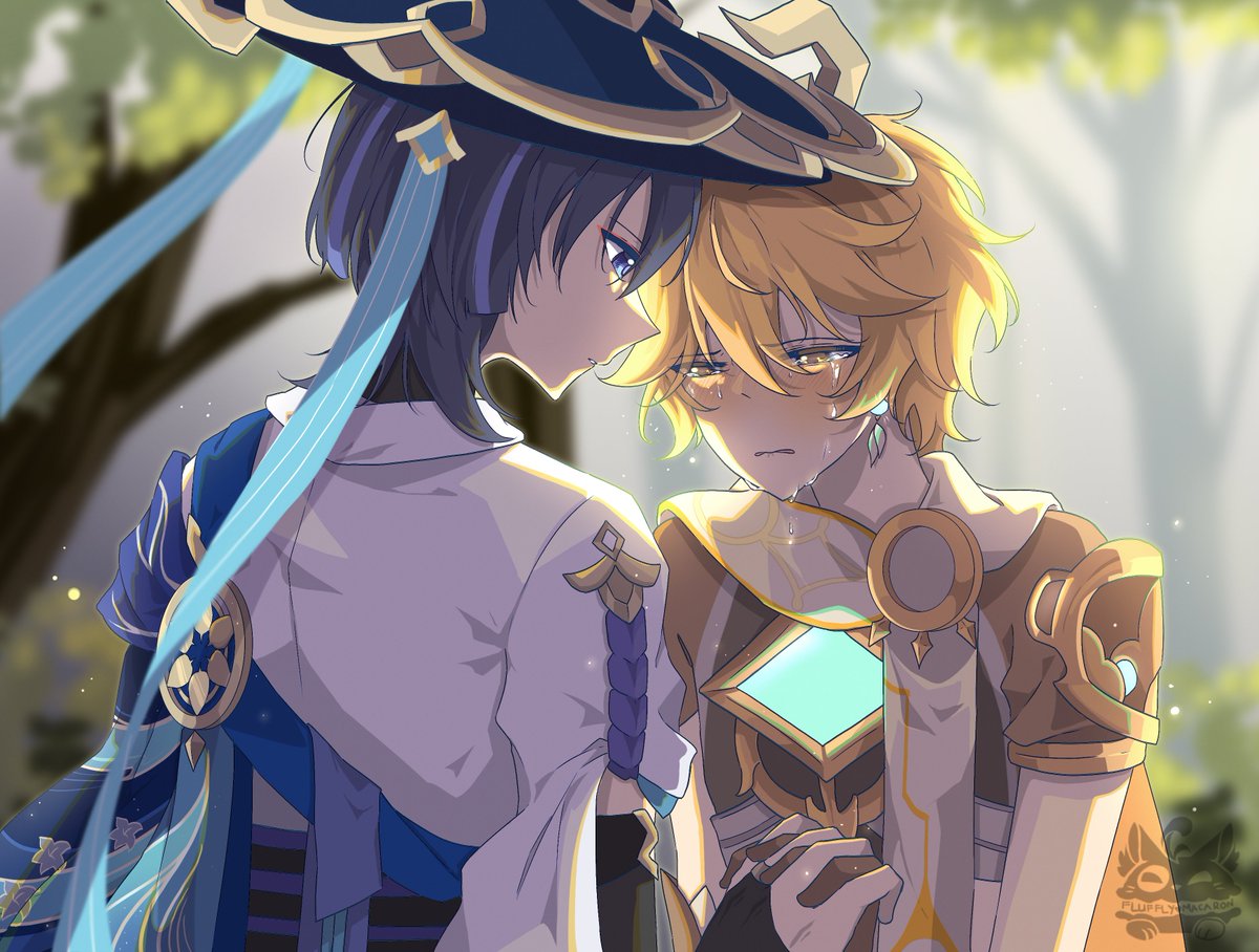 FlufflyMacaron's tweet image. Day 6 - Hurt, Comfort
-
&quot;Sigh...&quot;
&quot;Come here&quot;

#aether_week2024 #scaraether