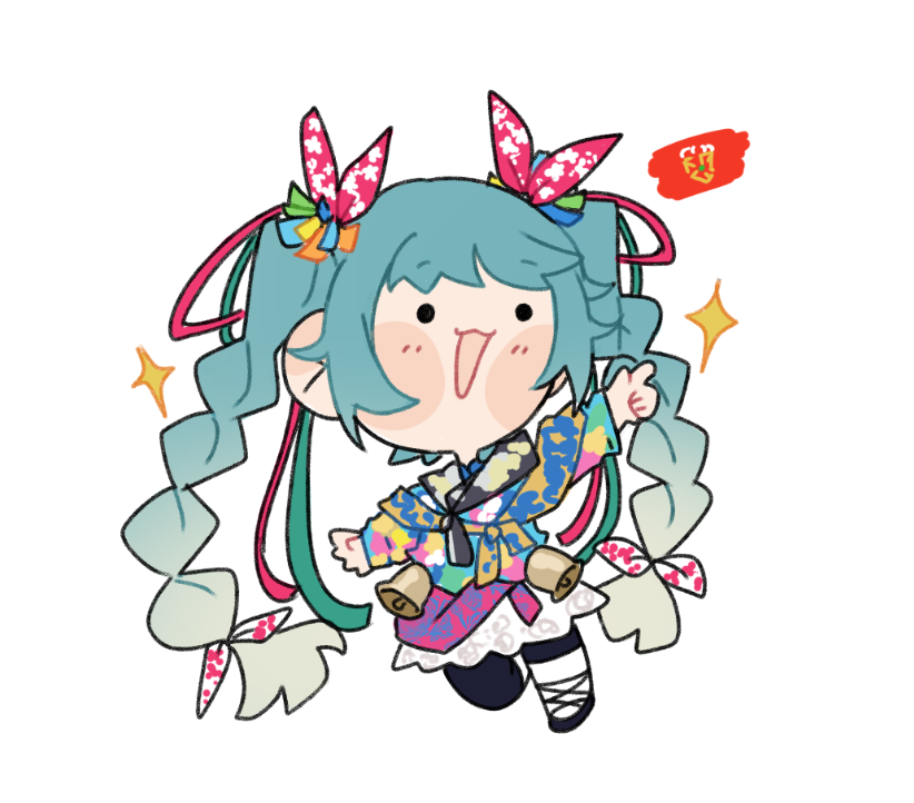 初音ミク 「Navarre Miku」|🌸✨DEKO✨🌸BLOSSOM SAMURAIのイラスト