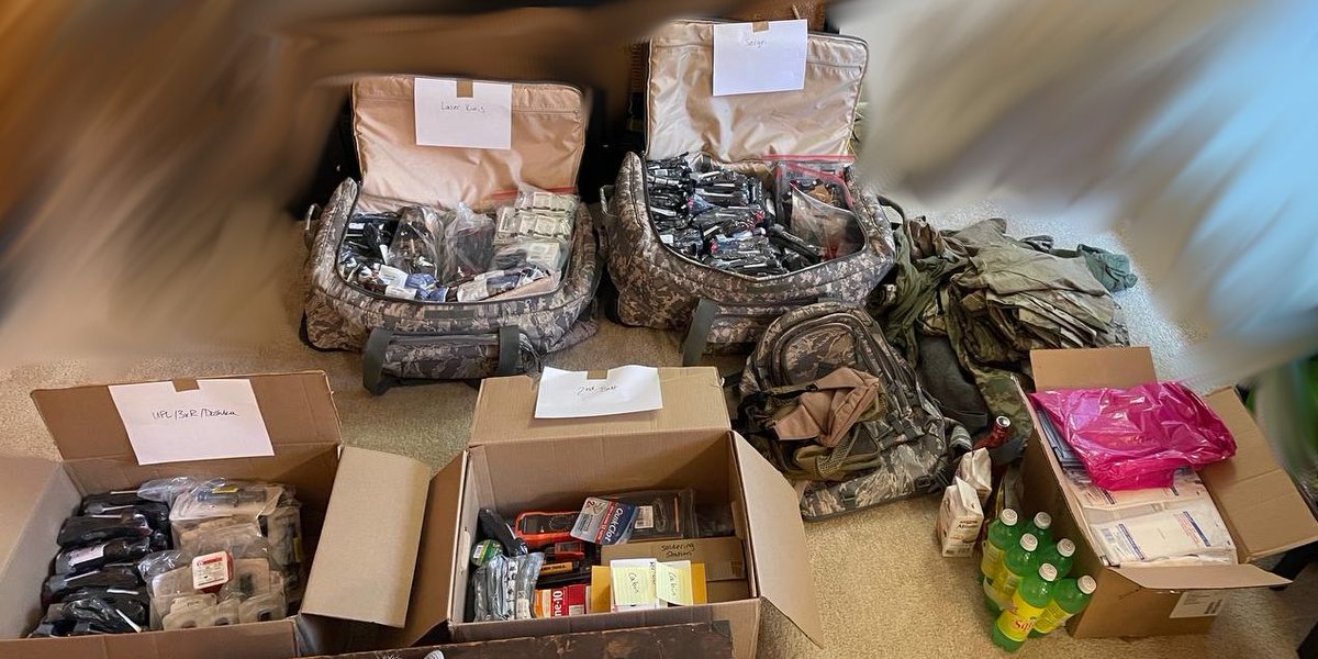 UFL_Robin's tweet image. How I spent 🇺🇦's Independence Day: organizing, inventorying, & packing donations & necessities purchased with your donations. Flying them to 🇵🇱 later this week, there to hand them off for delivery to 🇺🇦.
There's still so much more coming ....