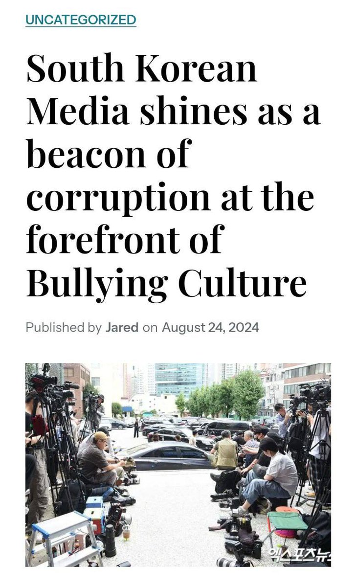 armyforyouth_'s tweet image. LOTUS MOON: “A mídia sul-coreana brilha como um farol de corrupção na linha de frente de uma cultura de bullying”

“Há duas semanas, Suga, do BTS, pegou os fãs desprevenidos ao pedir desculpas pelo Weverse. Ele revelou que, depois de tomar um drinque durante o jantar, decidiu…