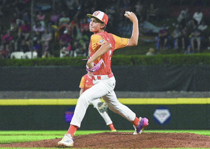 Watching some LLWS, and the following happened:

1) 12/13-year-old pitcher was dominant, then clearly lost command. Showing signs of discomfort.
2) Mound visit, and he tells his coach his shoulder hurts. 
3) Coach asks him to get one more batter.
4) Next batter rips a single,