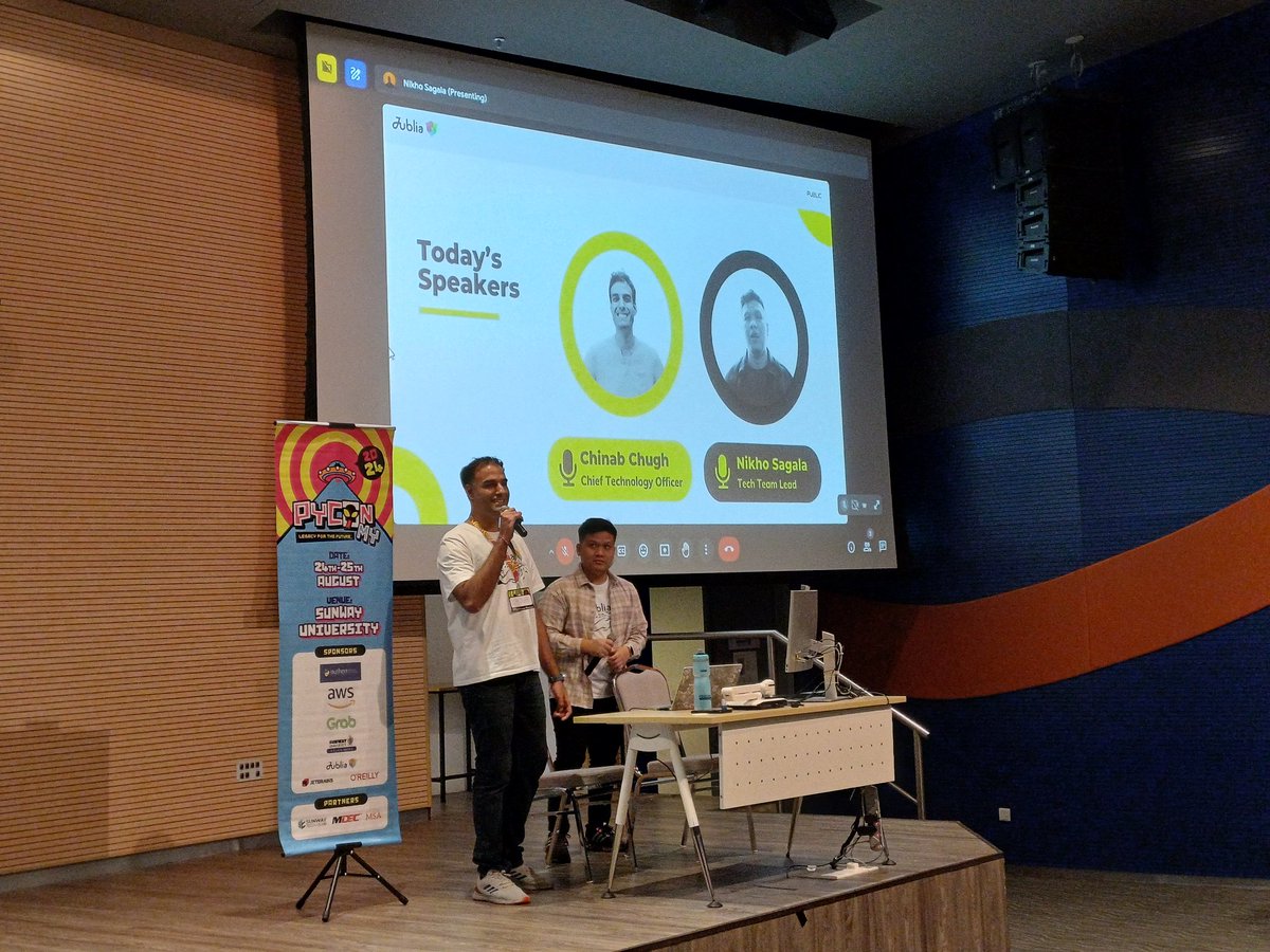 The #pyconmy2024 app is powered by Jublia. Chinab Chugh and Nikho Sagala from Jublia share how they overcame challenges and leveraged generative AI to develop their AI toolbox, Judy AI.