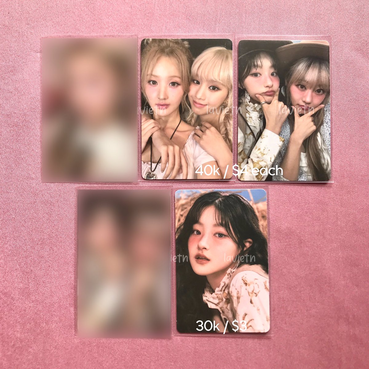 wts — want to sell.

kiss of life misc photocard
★ born to be xx - midas touch

💰 in IDR / USD
⭕ ina bank ⭕ paypal
📍 jogja, ina > ww shipping

⌗ lfb iso buyer worldwide kiof pc pob benefit md merchandise julie natty belle haneul #wtskiof #pasarkissoflife #ตลาดนัดkissoflife