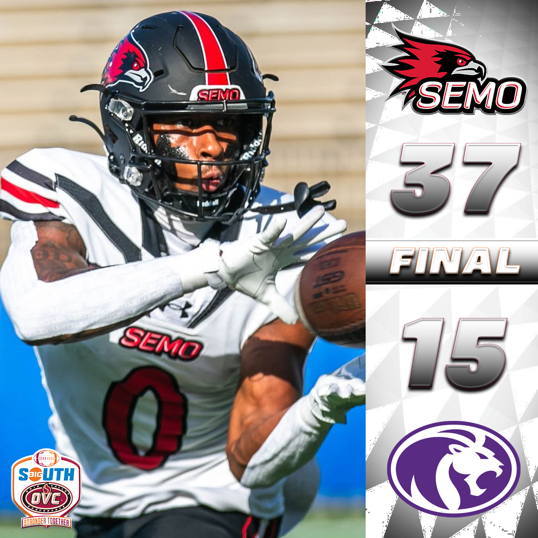 OVC-Big South Football Association (@bigsouthovcfb) on Twitter photo ๐๐๐๐ ๐๐๐ง๐ค ๐๐ค๐ฃ๐ฆ๐ช๐๐ง๐๐โผ๏ธ <a href="/SEMOFootball/">SEMO Football</a> with a statement win in the <a href="/FCSKickoff/">FCS Kickoff</a>. ๐
#FeelinRowdy | #StrongerTogether | #BigSouthOVCFB ๐๐๐๐ ๐๐๐ง๐ค ๐๐ค๐ฃ๐ฆ๐ช๐๐ง๐๐โผ๏ธ <a href="/SEMOFootball/">SEMO Football</a> with a statement win in the <a href="/FCSKickoff/">FCS Kickoff</a>. ๐
#FeelinRowdy | #StrongerTogether | #BigSouthOVCFB