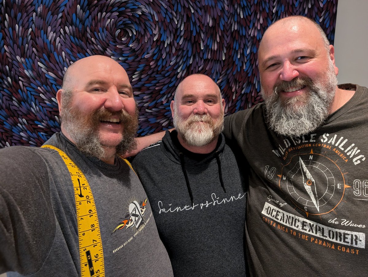 beardoc's tweet image. Breakfast with Nev and Vince in Adelaide before heading to Berri, South Australia.