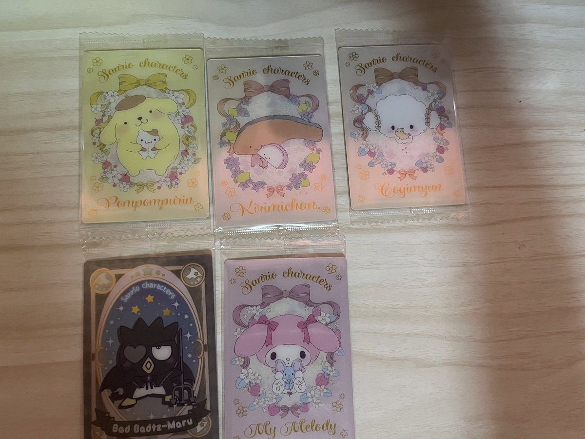 pompom_ooo_'s tweet photo. ポムは自引きできたけどキティちゃんもハンギョドンもシナモンも出ず…😭
悪魔のポムりんも欲しいからまた再購入だな😂💖 https://t.co/kqeK5lJFcQ