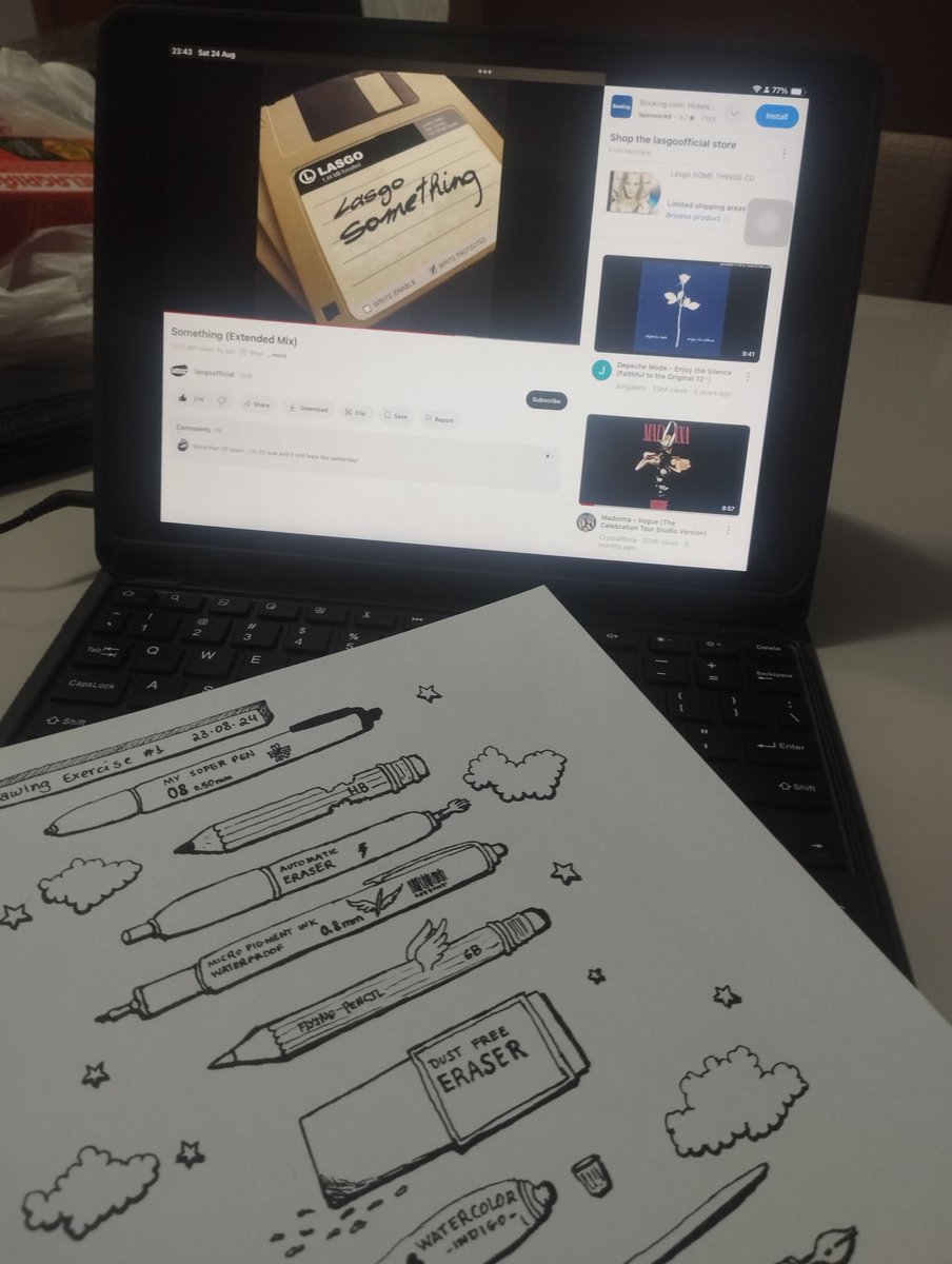 eita_ab's tweet image. Nada como uma música boa pra ativar a criatividade.
What about a good song to booster creativity?
Something by Lasgo
#something #Lasgo