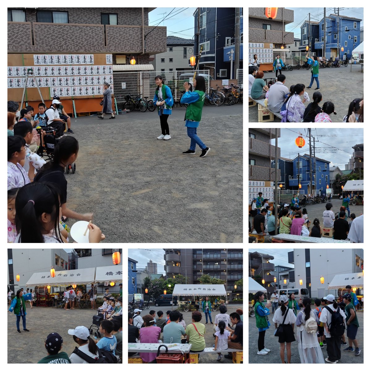 HashimotoJLC's tweet photo. 昨日は本町自治会による盆踊り大会に参加させていただきました！
今回4名での参加でしたが、レクリエーションの場を用意していただき子ども達を盛り上げた他、出店の手伝いや盆踊りの参加など、たくさん頑張らせていただきました👍

#橋本本町自治会
#盆踊り大会
#ジュニアリーダー https://t.co/A8XdgRudZj
