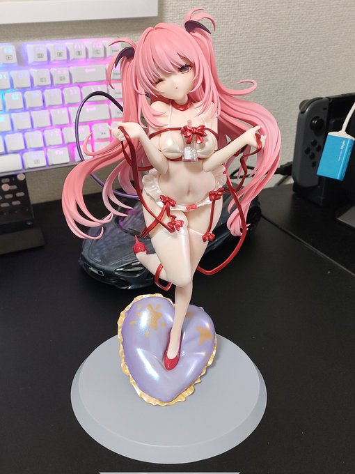 Bearpanda 1/6サキュバス ルルム !!
約7000円という低価格で話題になったフィギュアだが、この通り概ねサンプル通りのものが届いたゼ! 