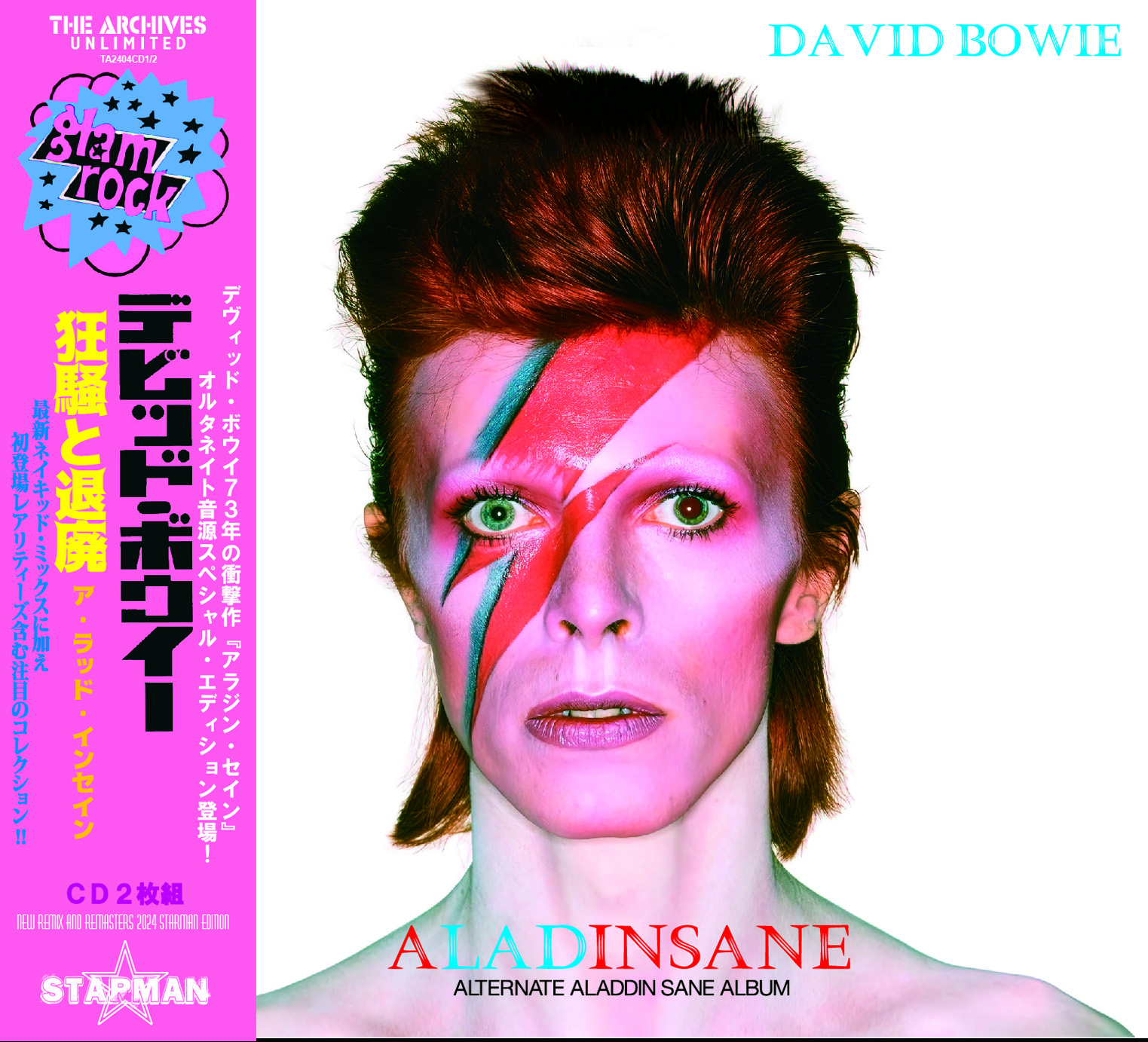 台*目様 David Bowie Hunky & Ziggy & Alladin 台*目様 David Bowie Hunky & Ziggy & Alladin 台*目様 David