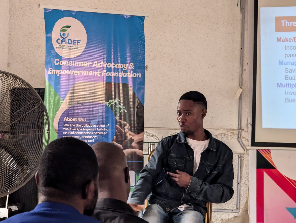 cadef_ng's tweet image. Digital finance should break barriers not build them.

#fairdigitalfinance #buildingconsumertransparency #financialinclusionforall #accesibility
@Consumers_Int @ucpaUG @ConsumersNCC @UBAGroup @ZenithBank @MastercardFdn @MTNNG @AirtelNigeria @OPay_NG @LajaShoniran @FinMinNigeria