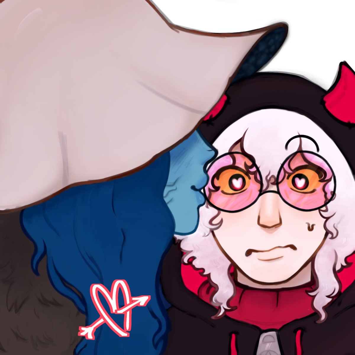 HIHI eu esqueci de postar esse desenho q eu fiz pro Aleh:3

Eu achei bonitinho faz tempo q eu não fazia um render nos meus desenhos