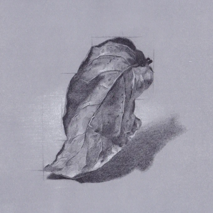 デッサンって絵画でよく見かけるようなモチーフを選ばなくても日常で見るものをテキトーに選んで描いたって練習にはなる。あとは描こうという気持ちの問題だったりして。 