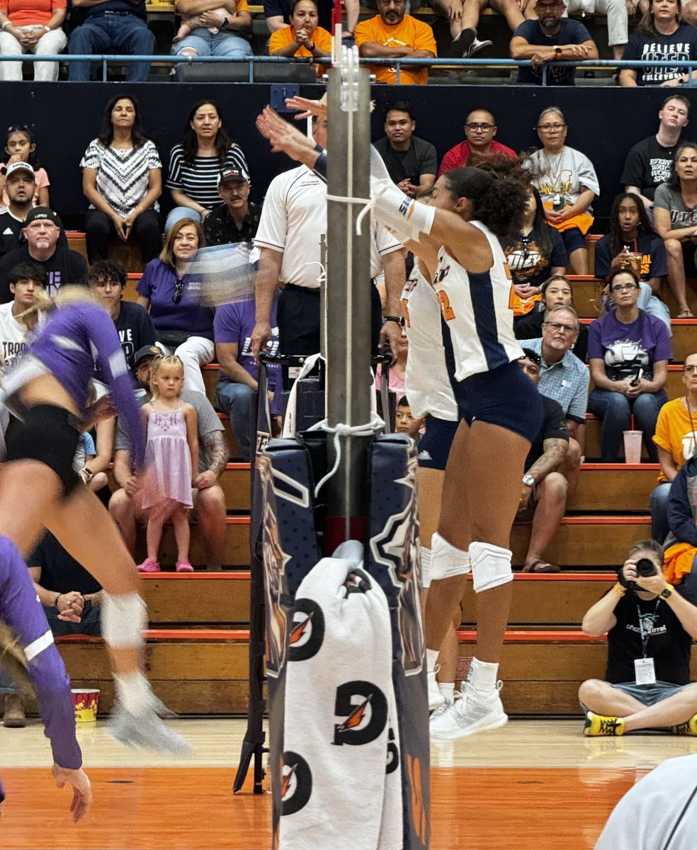Duke Keith (@dukekeith) on Twitter photo Wonderful to hang with former Miner Jennifer Ontiveros for the start of <a href="/UTEPVB/">UTEP Volleyball</a>. FUN exhibition with <a href="/GCU_WVolleyball/">GCU Women’s Volleyball</a>! Crowd was big and loud, in part because <a href="/jasoncraig___/">Mr. 915</a> was doing his thing.
Jen and I are ready to call the fun on <a href="/ESPNPlus/">ESPN+</a>. #UTEP #Volleyball Wonderful to hang with former Miner Jennifer Ontiveros for the start of <a href="/UTEPVB/">UTEP Volleyball</a>. FUN exhibition with <a href="/GCU_WVolleyball/">GCU Women’s Volleyball</a>! Crowd was big and loud, in part because <a href="/jasoncraig___/">Mr. 915</a> was doing his thing.
Jen and I are ready to call the fun on <a href="/ESPNPlus/">ESPN+</a>. #UTEP #Volleyball