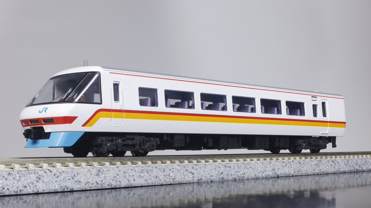 🔴パノラマ特急🟡 381系「スーパーくろしお」の試作品です！従来の国鉄