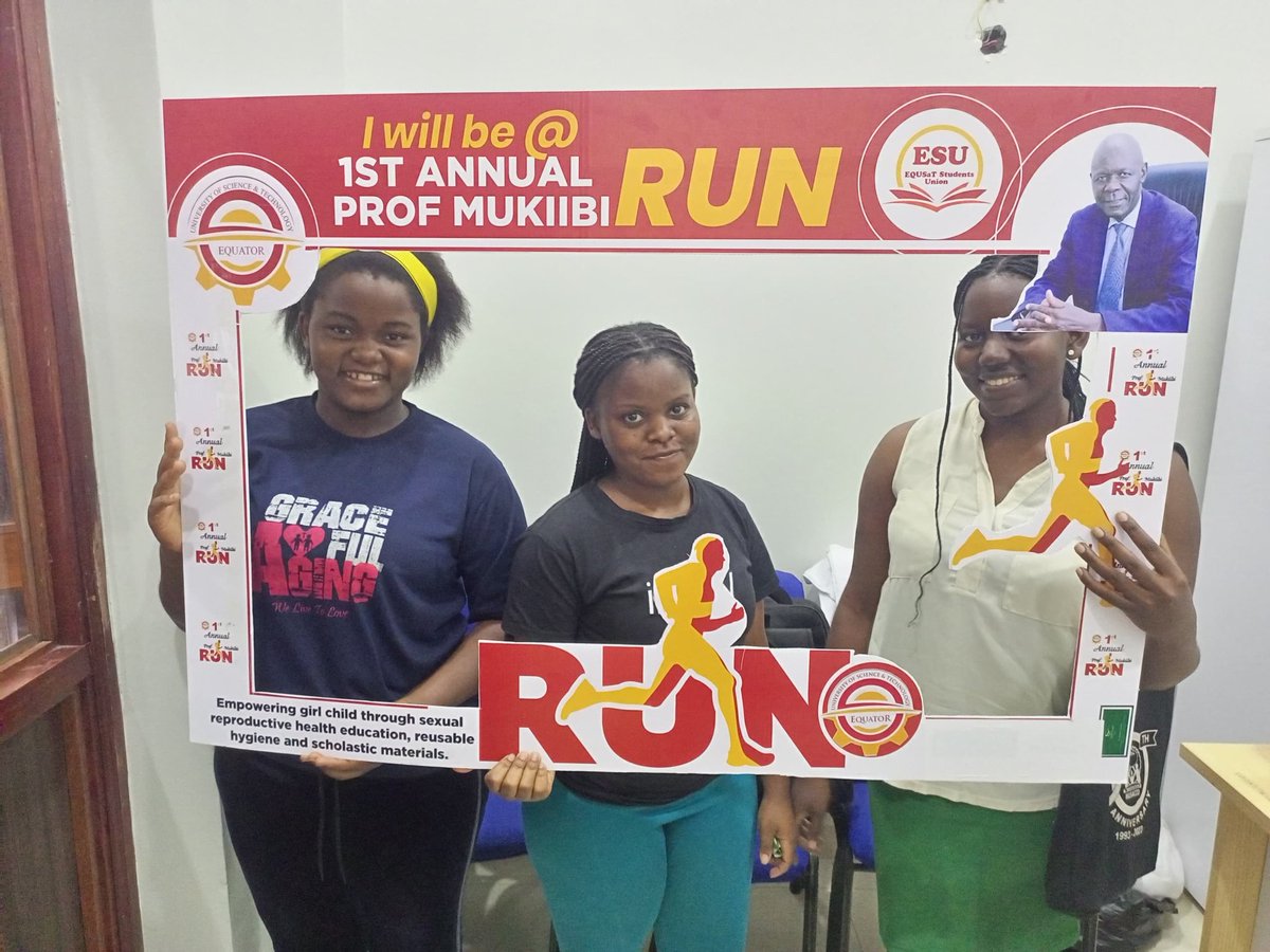 These beautiful ladies shall be there for the run