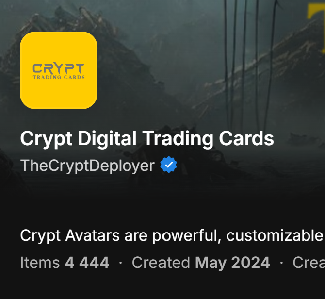 OGMunch83's tweet image. 4444 minted !   Faction reveal, GOD reveals and TCG artwork UNLOCKED !

@CryptTCG 
#CryptTCG #CryptNFT