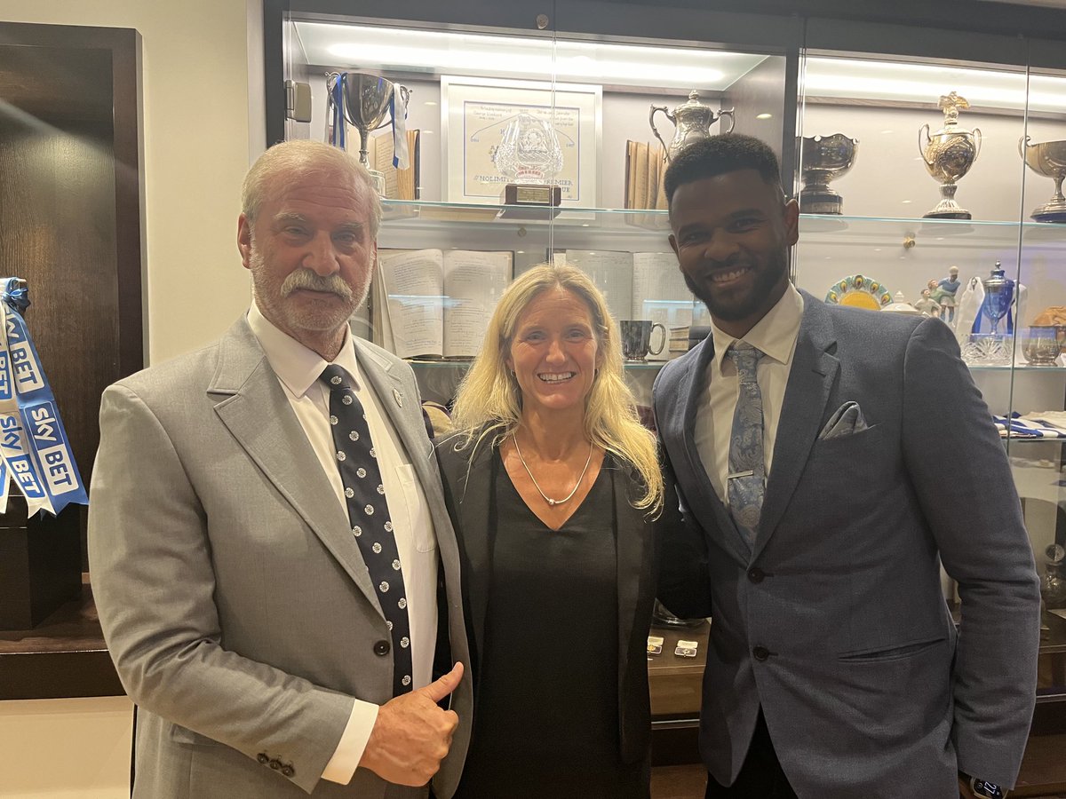 Terriers for life-The Honorable Kim Leadbeater-Member of Parliament and Frazier Campbell-a legend himself!