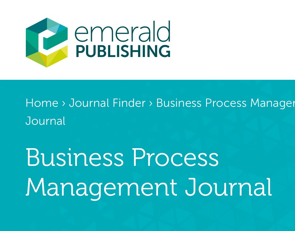 🚨Glad to announce that our paper “Investigating Business Process Changes: A Framework for Identifying Outdated Process Models” has been acceped for publication at BPMJ. Congrats to my former PhD student Diego Ávila. Thanks <a href="/grepol/">Gregor Polančič</a>, @esosasan and <a href="/MarcFantinato/">Marcelo Fantinato</a>.