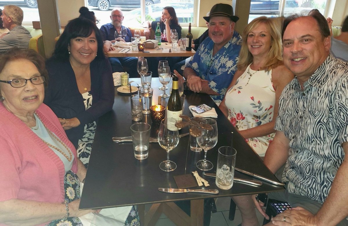 Happy birthday to my brother in law Mike! Dinner at Fig Cafe in Glen Ellen last night was great! He turned 65 today! #Birthday