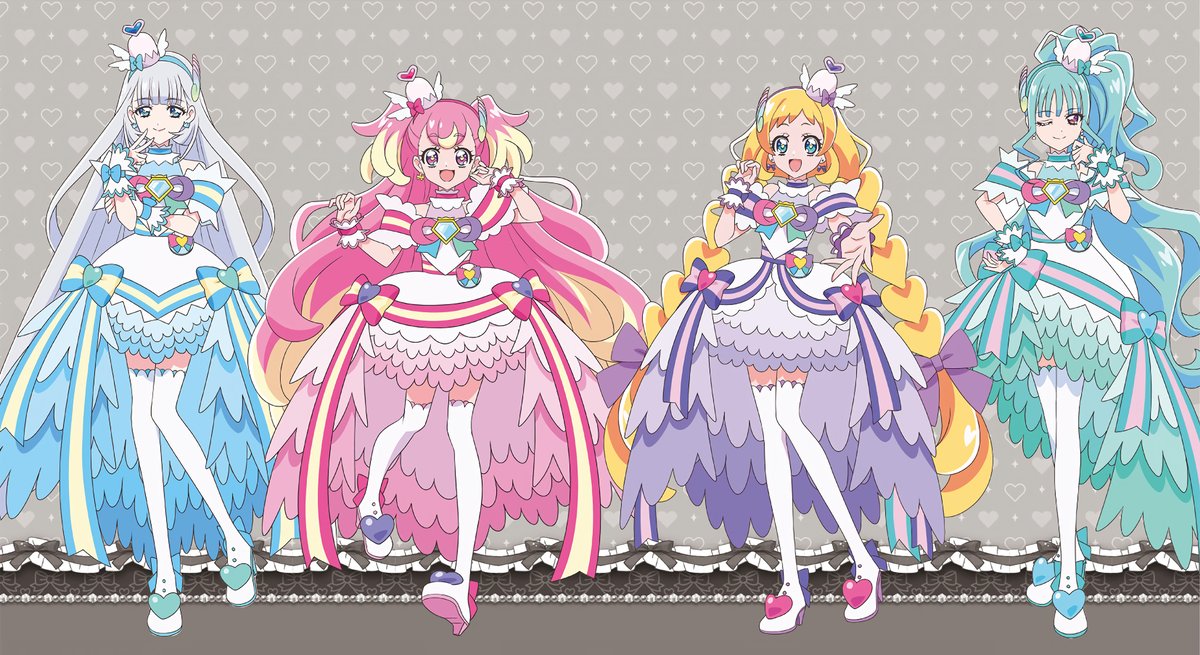 precure_images's tweet image. Diamond Ribbon Style

#プリキュア #precure #わんぷり