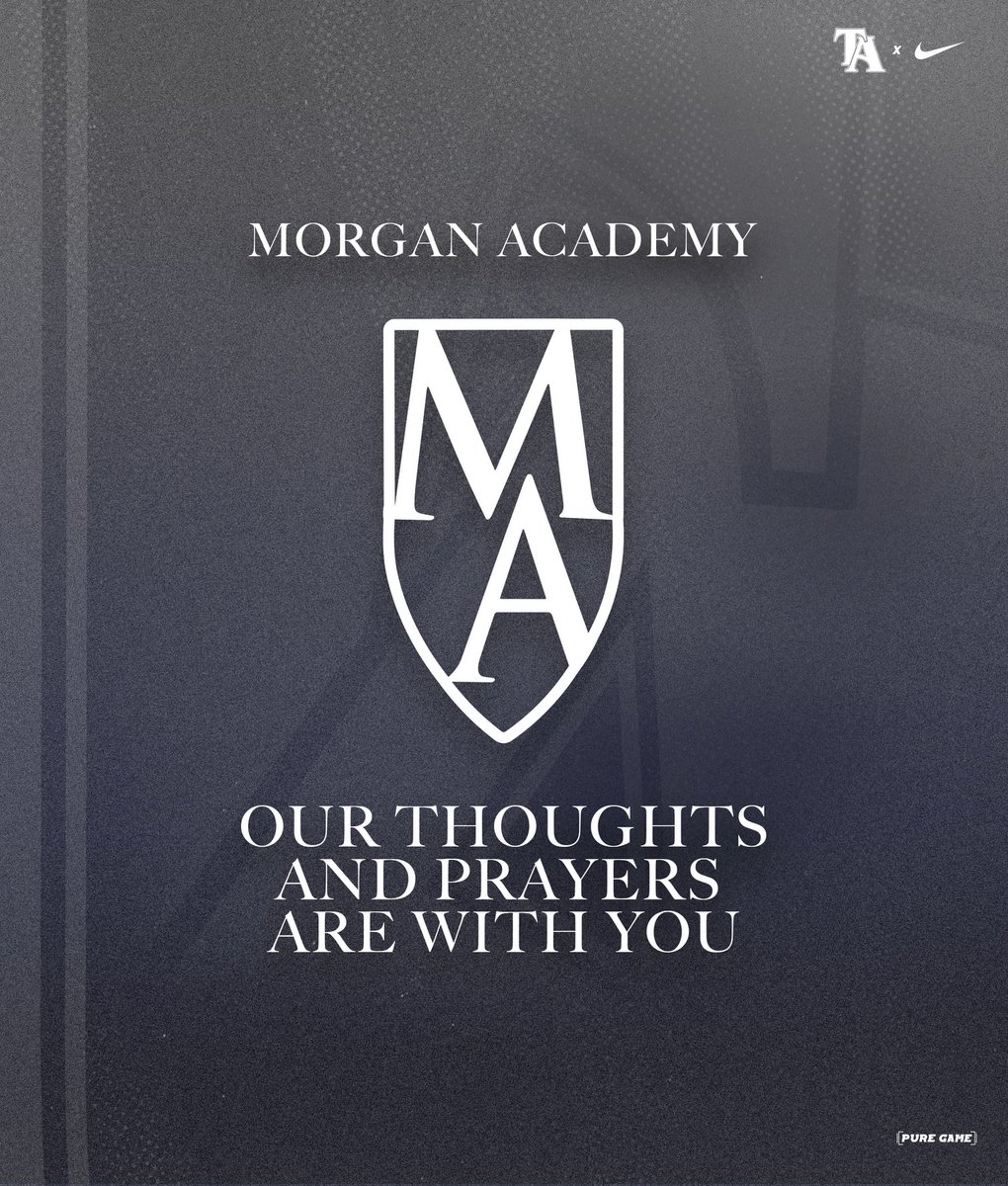 Prayers lifting up for the Morgan Academy Family.
All for His Glory #17. 🙏
❤️💛❤️💛