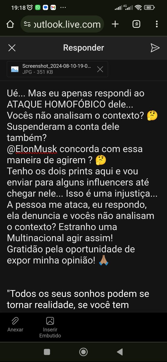 Divlub10's tweet photo. Fiz este perfil para divulgar uma injustiça:
Por favor @X , analise com atenção 🙏🏽 🚨
O perfil @evaldoDivlub foi suspenso após responder uma postagem ofensiva. Quem fez a postagem o denunciou... É só olhar o perfil do robô, para ver o quanto o mesmo é ofensivo! 
DENUNCIEM 🙏🏽 https://t.co/In4pKBx6aj