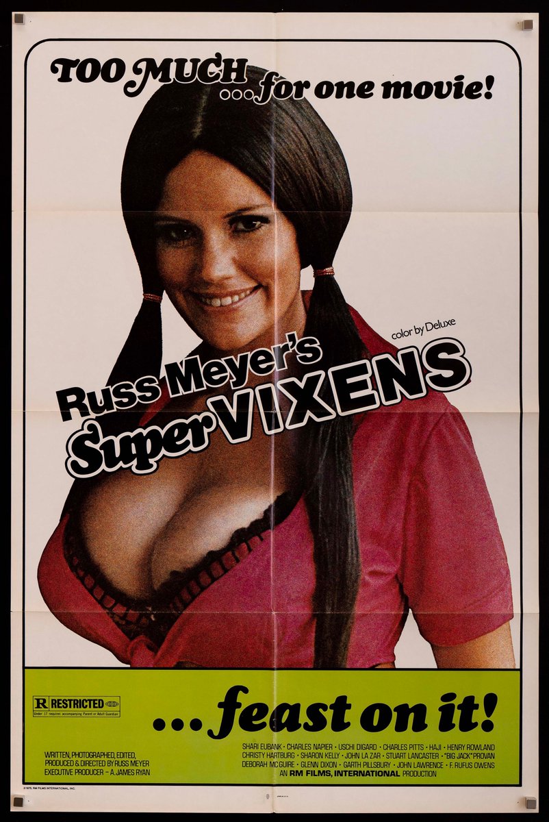 ***ANNOUNCEMENT***

Coming soon from <a href="/SeverinFilms/">Severin Films</a> as revealed at the Severin Super Shock Pop-Up Film Festival tonight: #Supervixens (1975)!

More info TBA.

#BluRay #PhysicalMedia #BluRays #BoutiqueBluRay #CultMovies #DiscConnected #Severin #SeverinFilms #RussMeyer