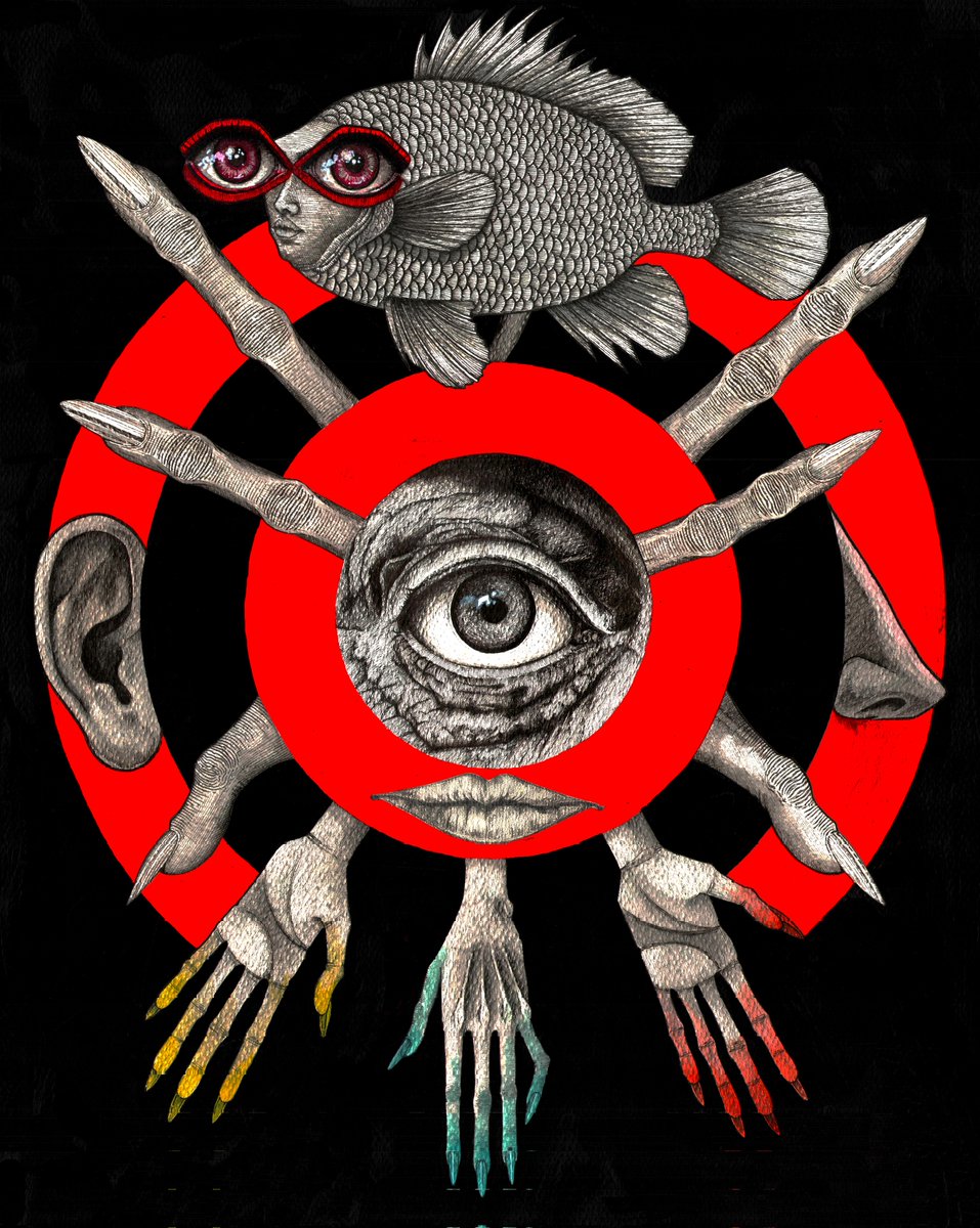 Happy weekend!👁️✨👁️
Each piece drawn by hand! A collage I worked on some time ago.