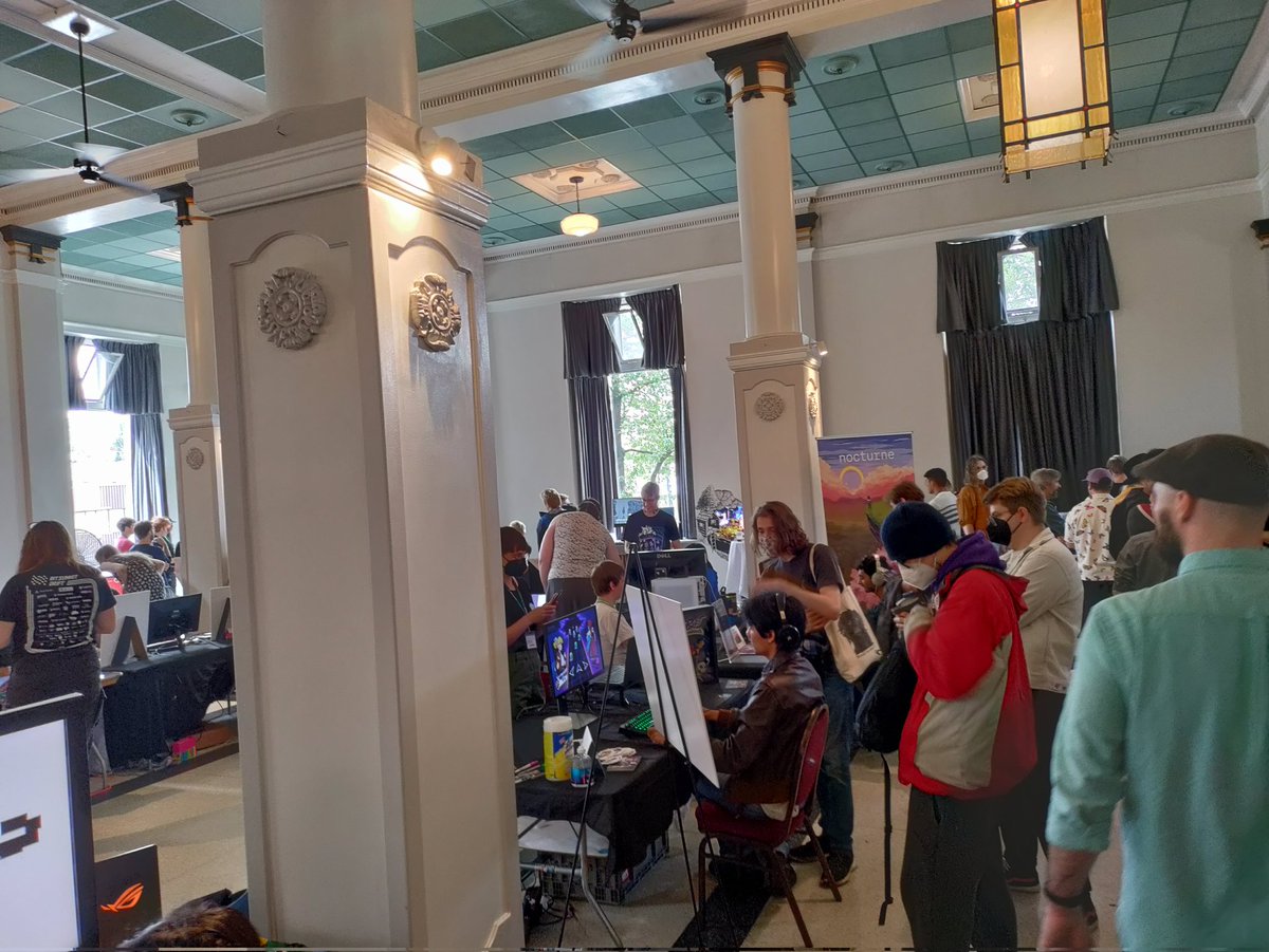 RaginTombo's tweet photo. Relaxing afternoon playing indie demos at Vancouver Game Garden https://t.co/1RAOd7mDXo