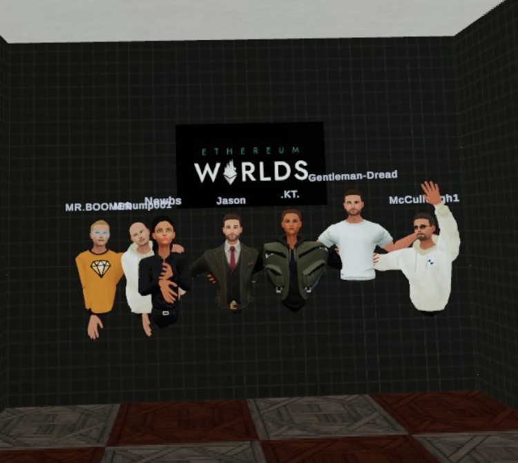 Hello and happy weekend from the team at Ethereum Worlds, waving at you direct from the metaverse ! #Metaverse