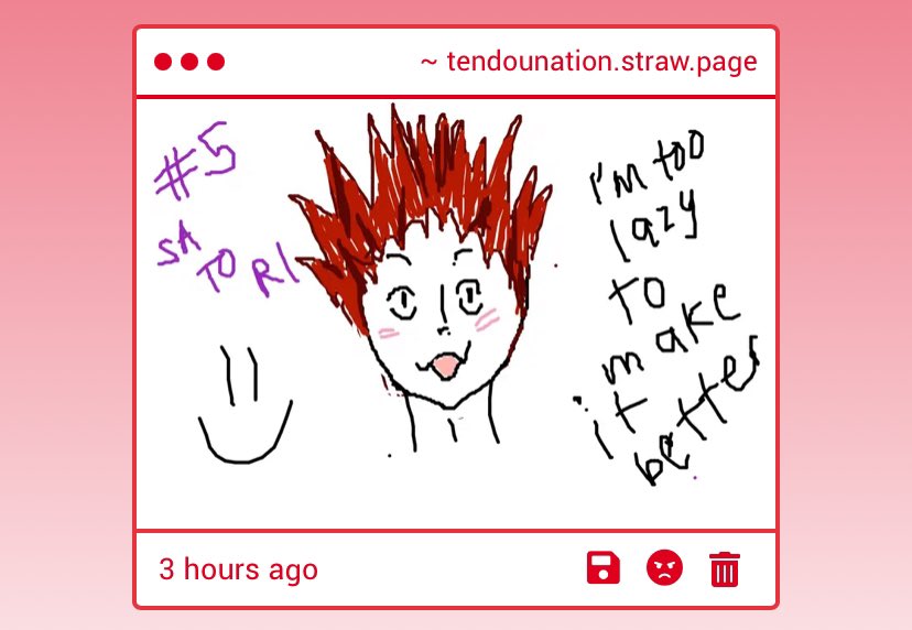 ✭ Daily Tendou ✭ …maybe A CULT tweet media