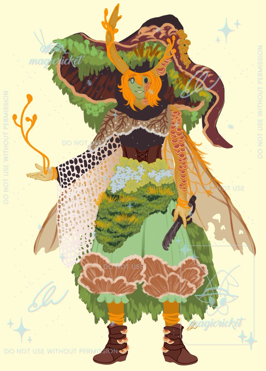 magicricket's tweet image. Fey (ant) warlock. Their mind may be a bit compromised.