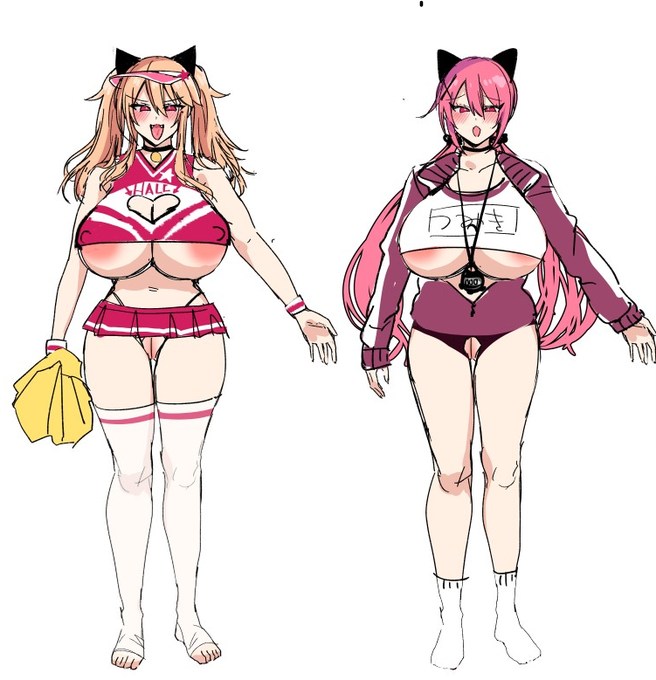 後半エチシーンのコスチューム迷ってる… 