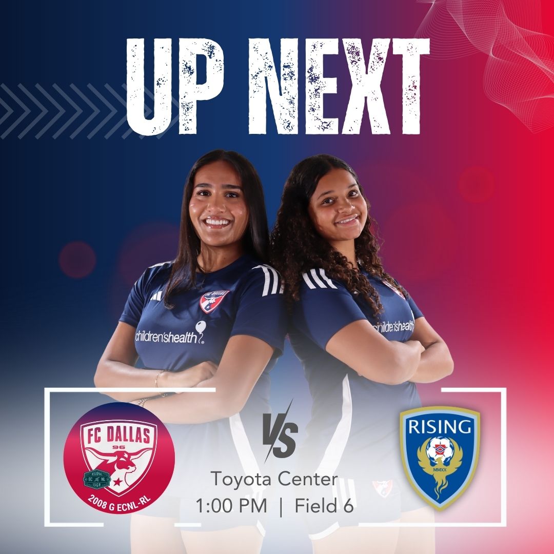 It feels great to be back on the pitch! ⚽️ We go again Sunday and host Arkansas Rising in the last game of our opening weekend. 💙🤍❤️Let’s go FCD! 

📆 Aug 25th
⏰1 p.m.
📍Toyota Center, Field 6

<a href="/FCDGirlsECNL/">FC Dallas Girls ECNL</a> #DTID