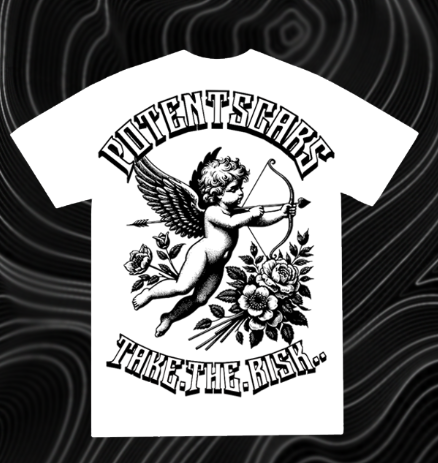 The924Shop's tweet photo. Pre orders now available 
Potent scars cupid T-shirt 💘
2 color ways available
@the924shop on instagram
dm on Instagram to order
all orders through IG 
website in production
#clothing #brand #clothingbrand #post #FirstPost #viral #streetwear #designer #promotwt https://t.co/BuTLjhODcs